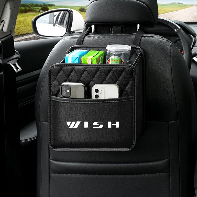 Travel Accessories Organizer Bag - Toyota wishの多機能カーバックシートオーガナイザー、旅行、子供旅行、自動車の保護のための車のアクセサリー