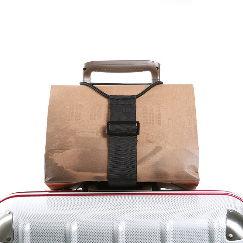 Luggage Strap Belt - 弾性調節可能な荷物バンジーストラップマルチカラー滑り止めセキュリティベルトポータブルキャリーオン手荷物固定ベルト旅行スーツケース