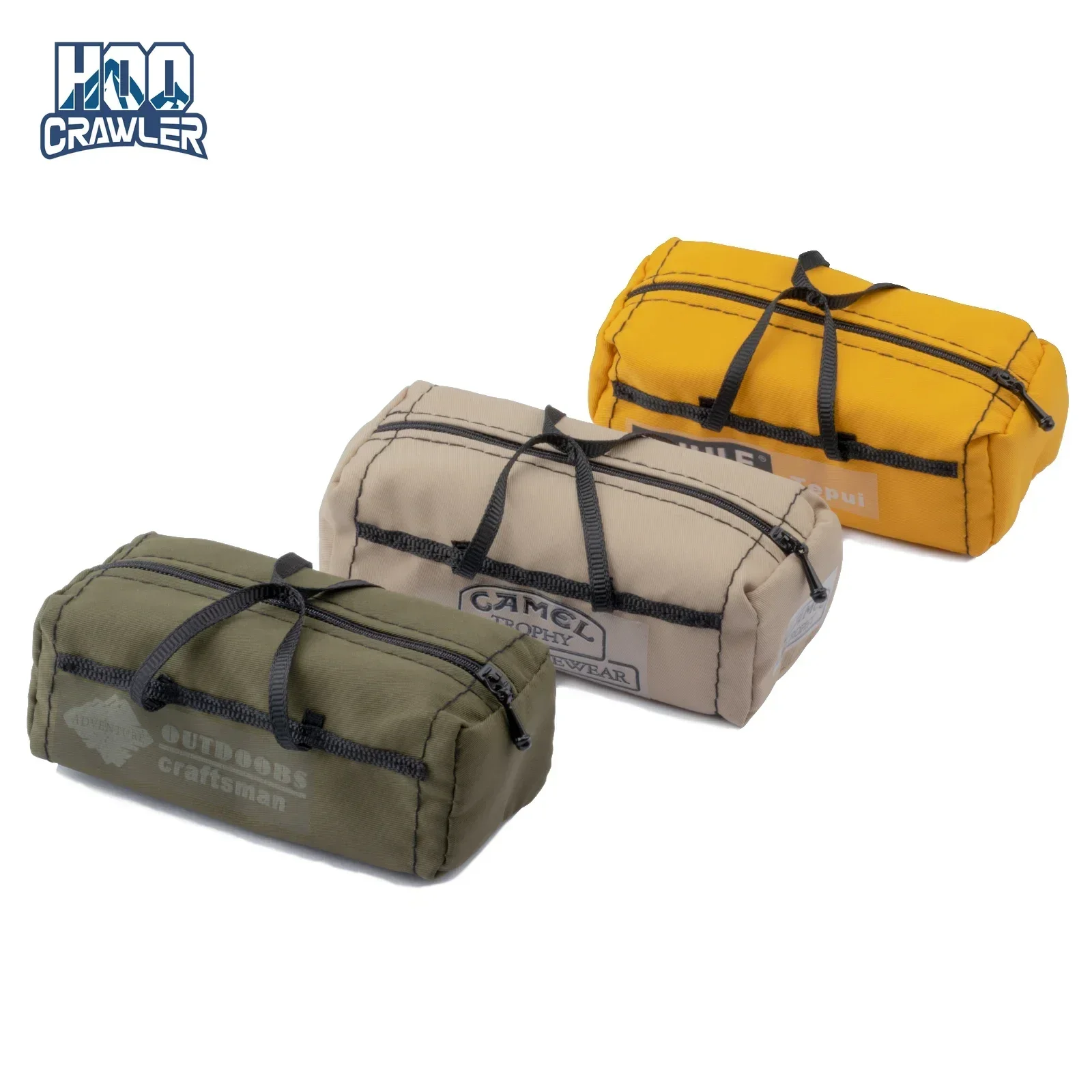 It Travel Accessories - 模擬ミニ荷物ミニチュア装飾スケールスポーツトラベルバッグ 1/10 RC クローラーアクセサリー用