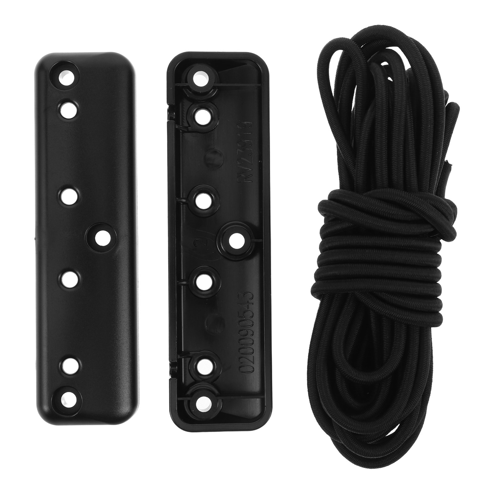 Travel Van Accessories - RV用落下防止棚ロープ、伸縮性のあるキャビネットフェンス、キャンピングカー内用フローティングシェルフストラップ、旅行用アクセサリー1セット