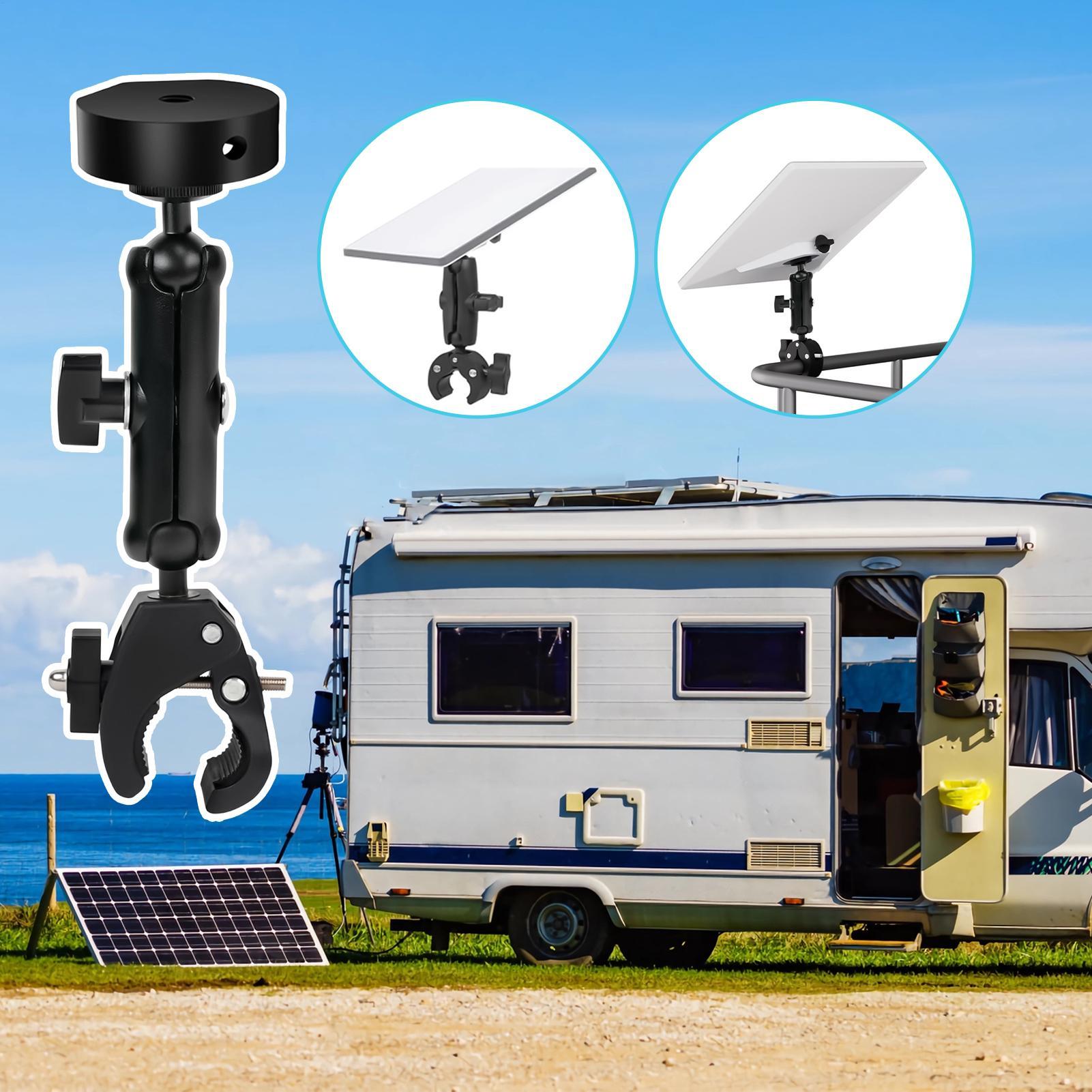 Travel Van Accessories - RVパイプアダプター アルミ合金製 車用アクセサリー マウント ミニRVマウント RVルーフラック