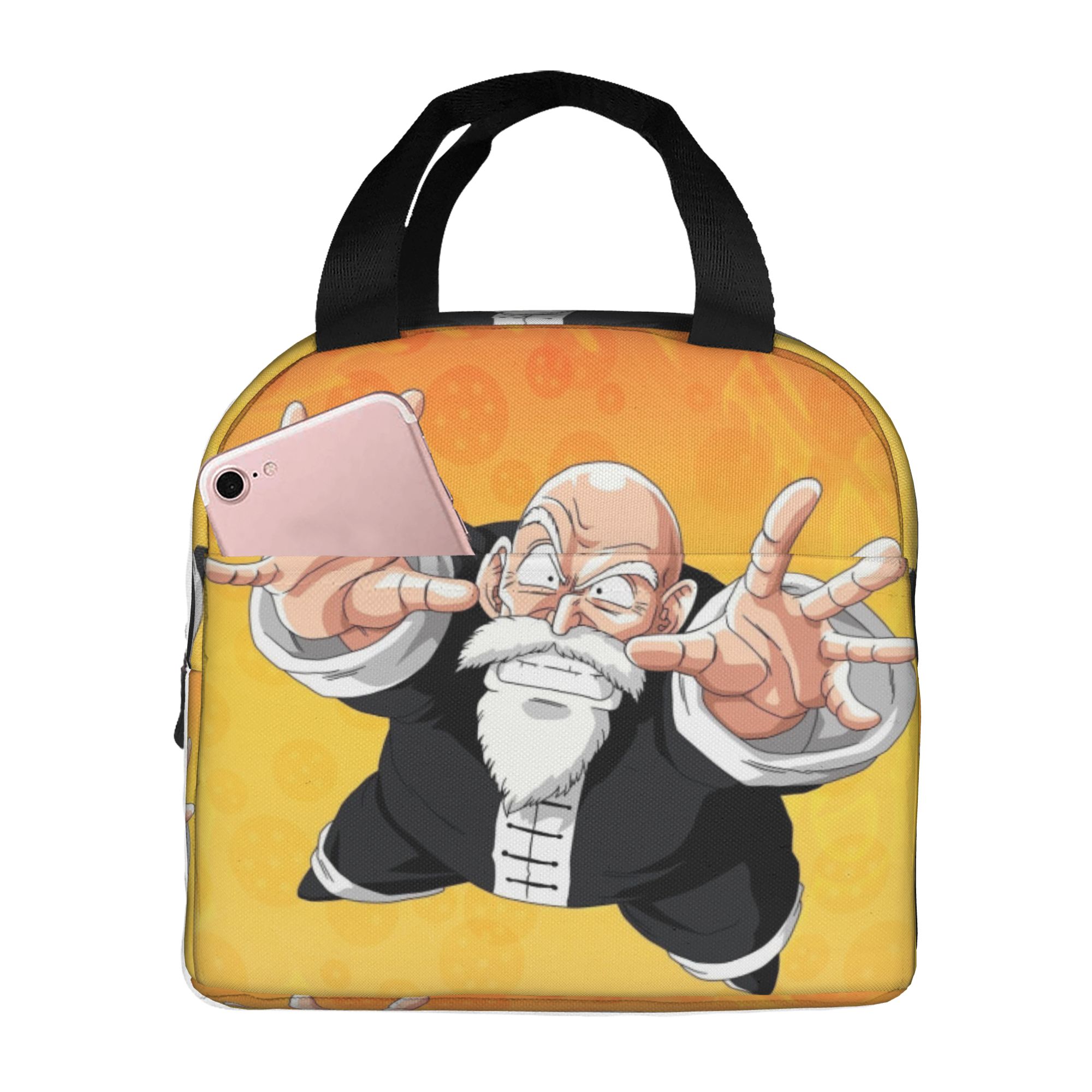 Travel Accessories 2022 - D-Dragon B-Ball Masters Roshis 断熱ランチバッグ ヴィンテージ