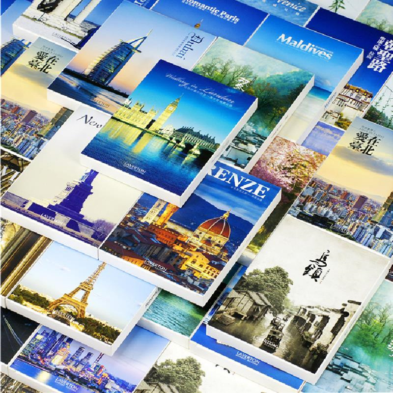 Travel Z - 30 個 10x14 センチメートル旅行風景写真ポストカード DIY 壁アート背景ポスターステッカー家の装飾ジャーナル写真カード