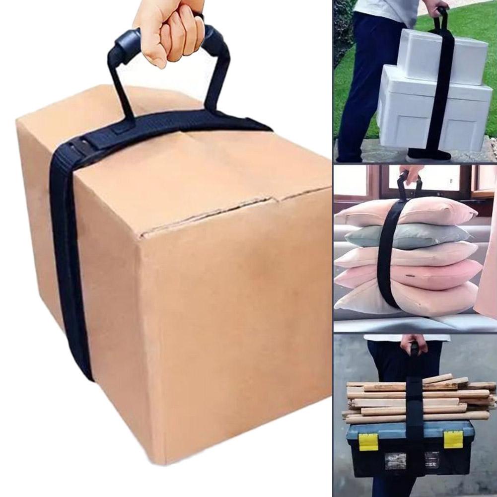 Luggage Strap Belt - キャリングストラップハンドル H 型移動ベルト調節可能なリフティングヘビーボックスシリンダーキャンプマット荷物物流輸送ツール