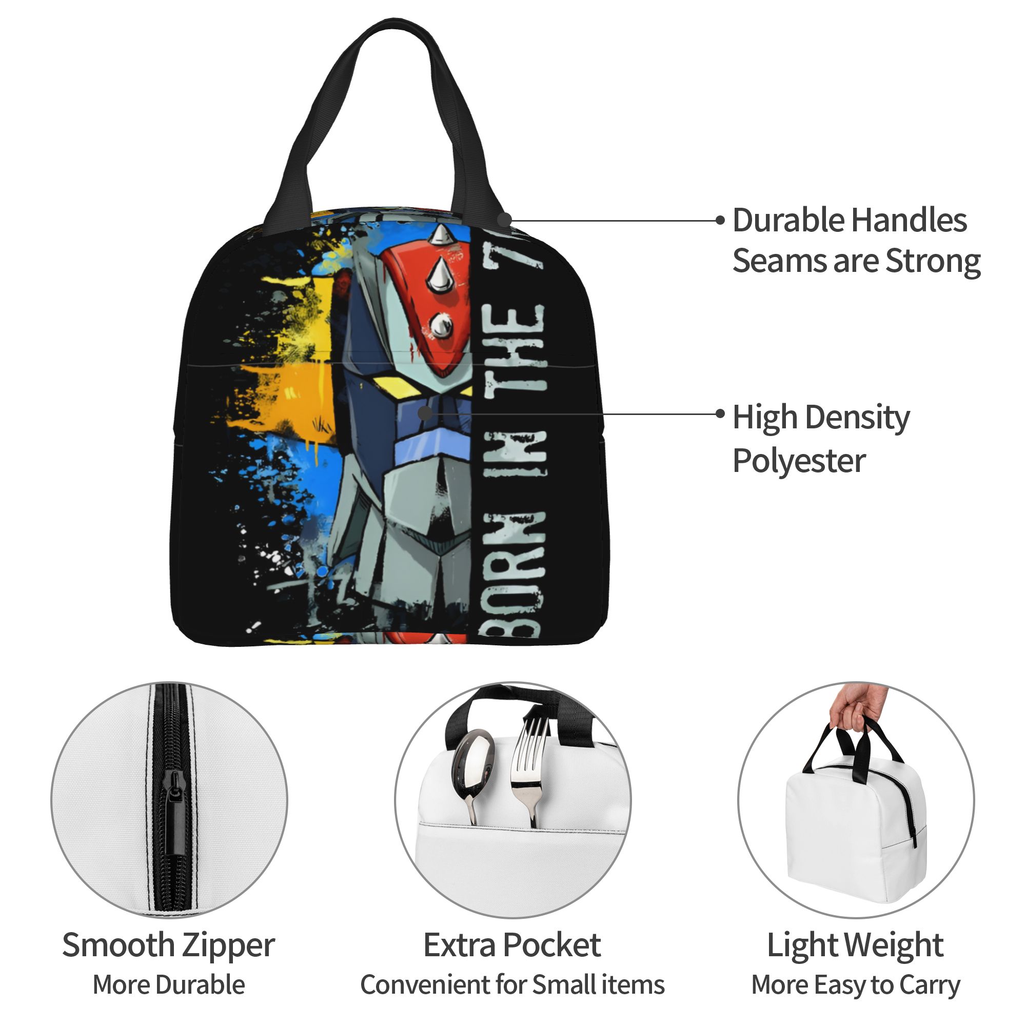 カスタム G-Grendizeres 断熱ランチバッグ 女性 - Travel Accessories 2022 のレビューと価格