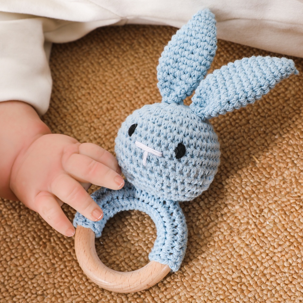 木製ベビーラトルおもちゃ 手編み感覚玩具 新生児0〜3ヶ月用 - Travel Accessories For 2 Year Old のレビューと価格