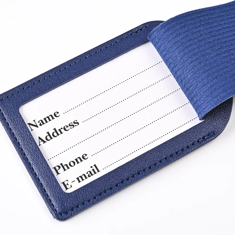1pc 厚みのある PU ホットスタンピング航空機搭乗券荷物 - It Travel Accessories のレビューと価格