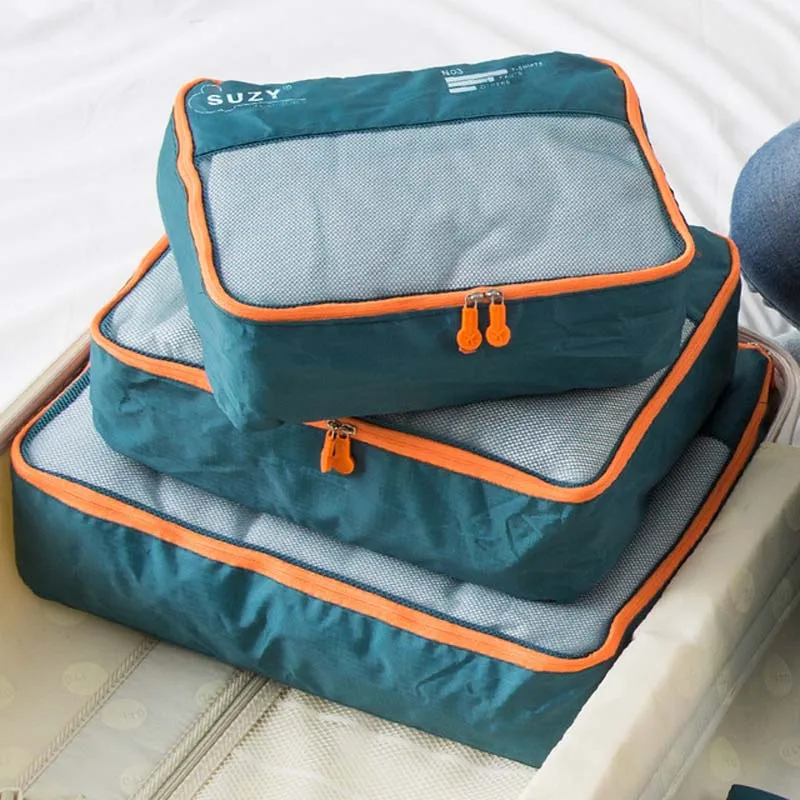 7/6 個セットトラベルオーガナイザー収納袋スーツケースポー - Travel Z のレビューと価格