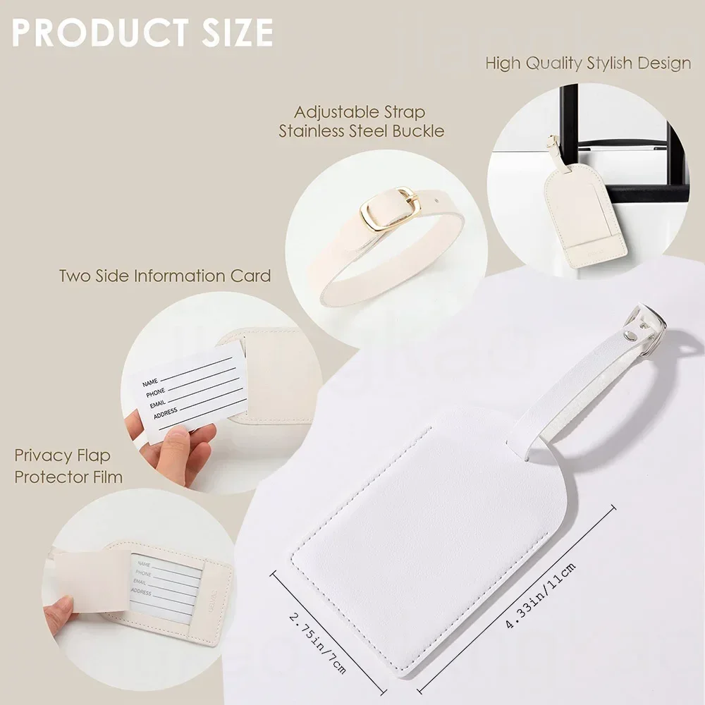 パーソナライズされた名前モノグラム付きレターラゲッジタグ P - Travel Accessories Personalised のレビューと価格