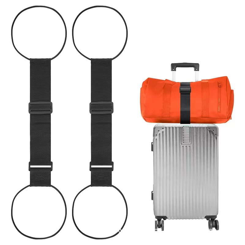 調節可能な荷物ストラップ 旅行用スーツケース 機内持ち込みバ - Luggage Strap Belt のレビューと価格
