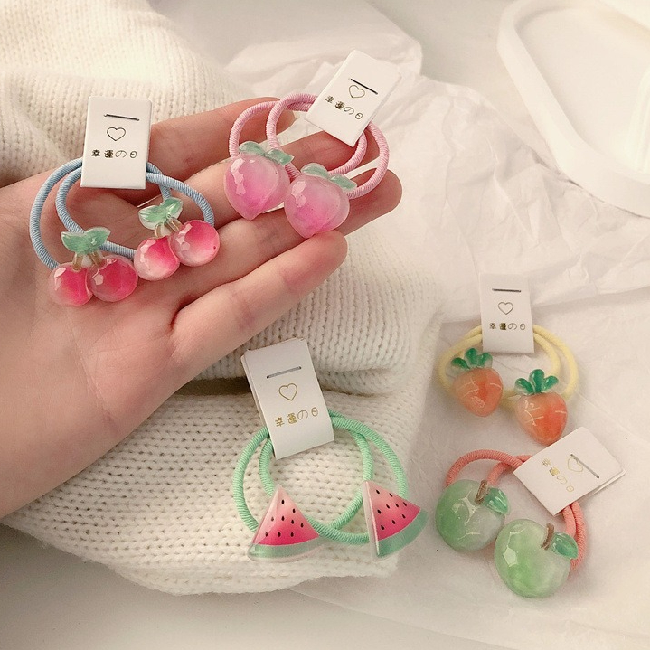 キッズキャロットヘアタイ 5ペア 滑り止め弾性ヘアバンド 女 - Travel Accessories For 10 Year Old Girl のレビューと価格