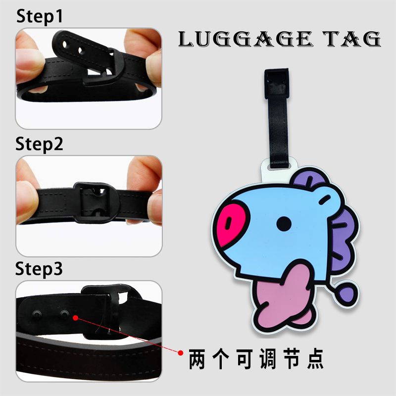 BT21のかわいいキャラクターキーホルダー、カワイイユニセッ - It Travel Accessories のレビューと価格