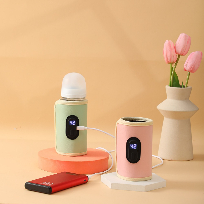 ポータブルデジタルディスプレイ哺乳瓶ウォーマー USB 車旅 - Travel Accessories For 2 Year Old のレビューと価格