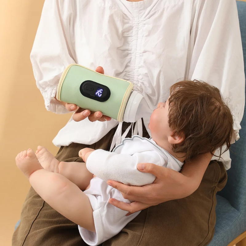 ポータブルデジタルディスプレイ哺乳瓶ウォーマー USB 車旅 - Travel Accessories For 2 Year Old のレビューと価格