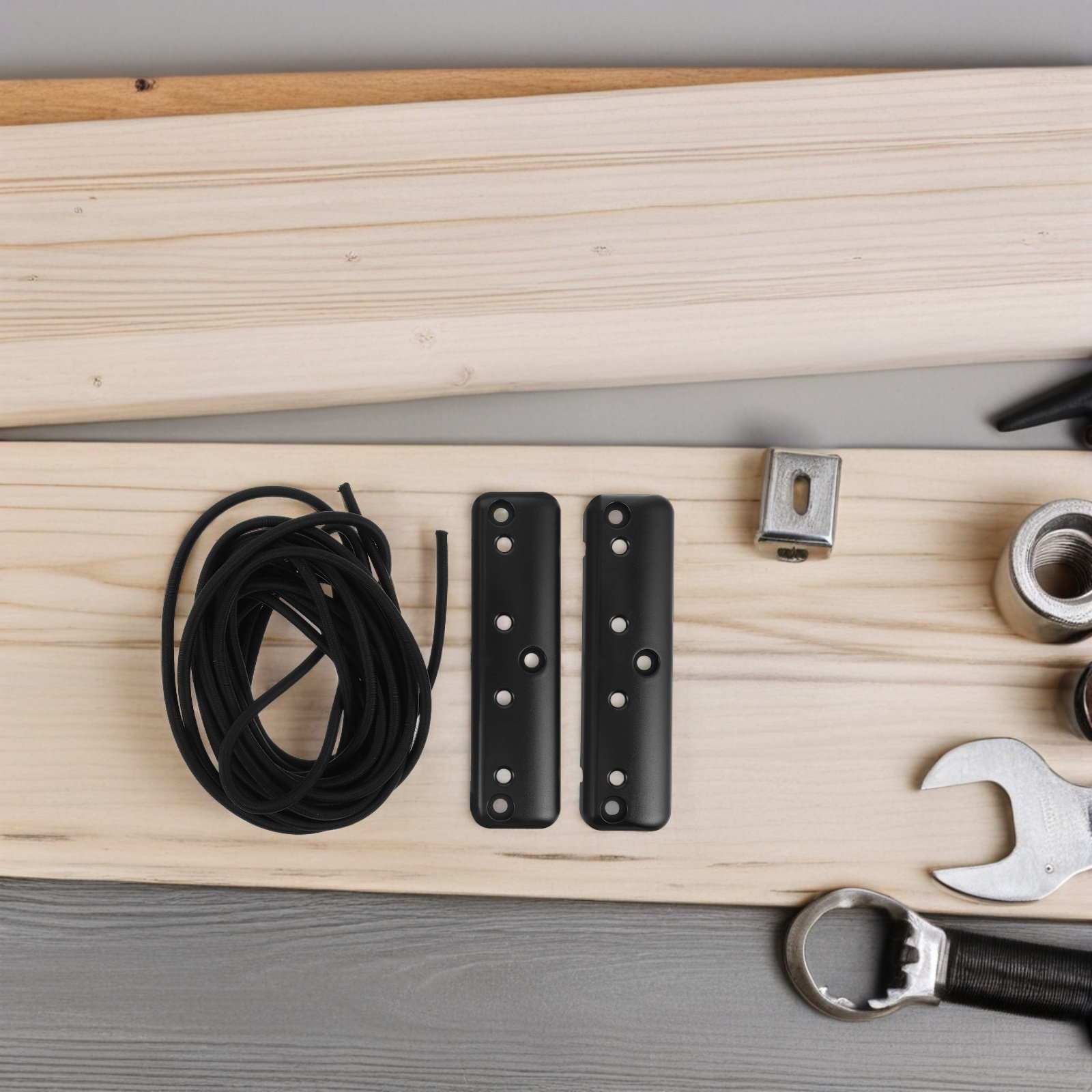 RV用落下防止棚ロープ、伸縮性のあるキャビネットフェンス、キ - Travel Van Accessories のレビューと価格