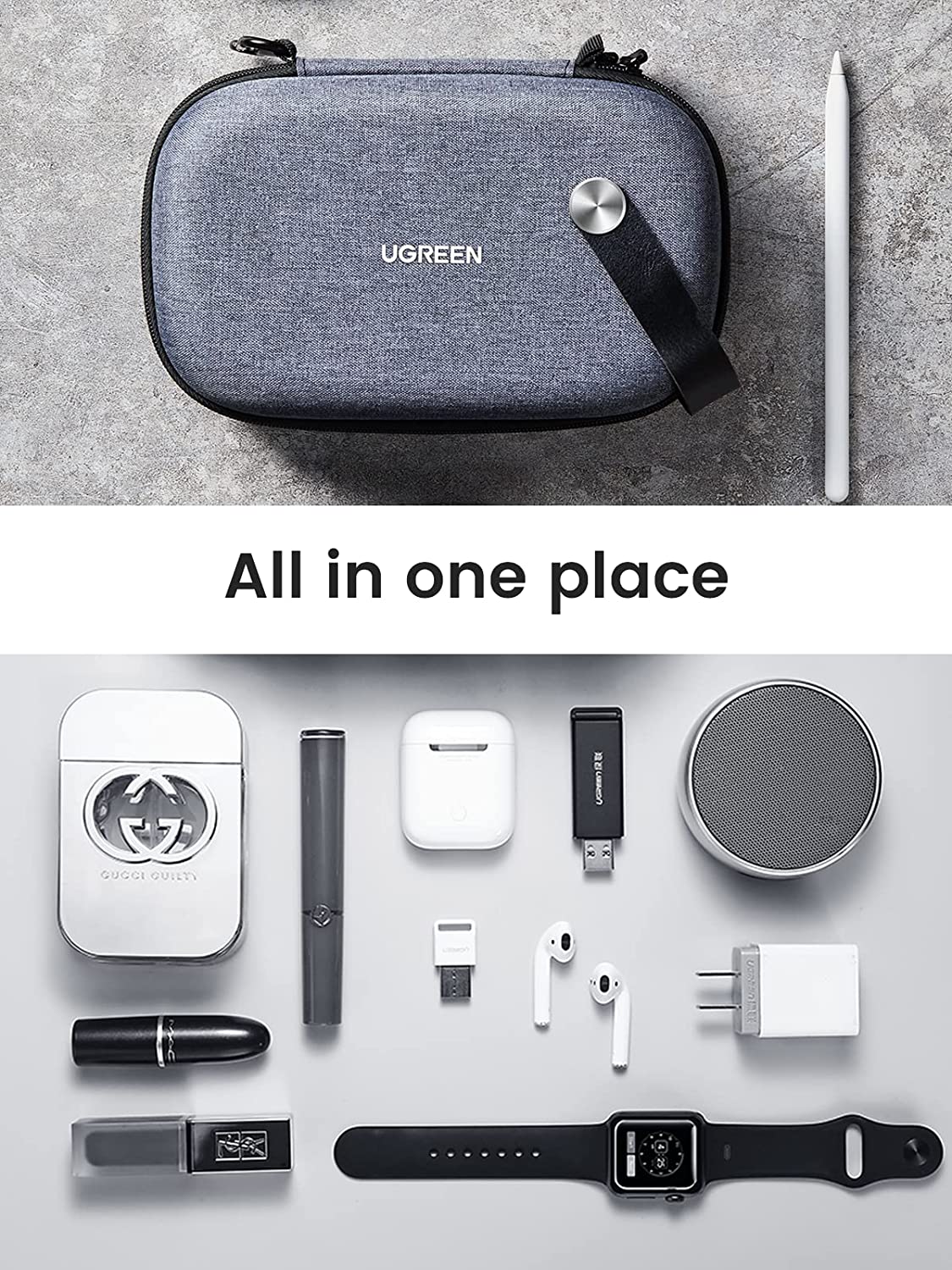 UGREEN 電子機器トラベルオーガナイザー ハードケース  - Travel Z のレビューと価格