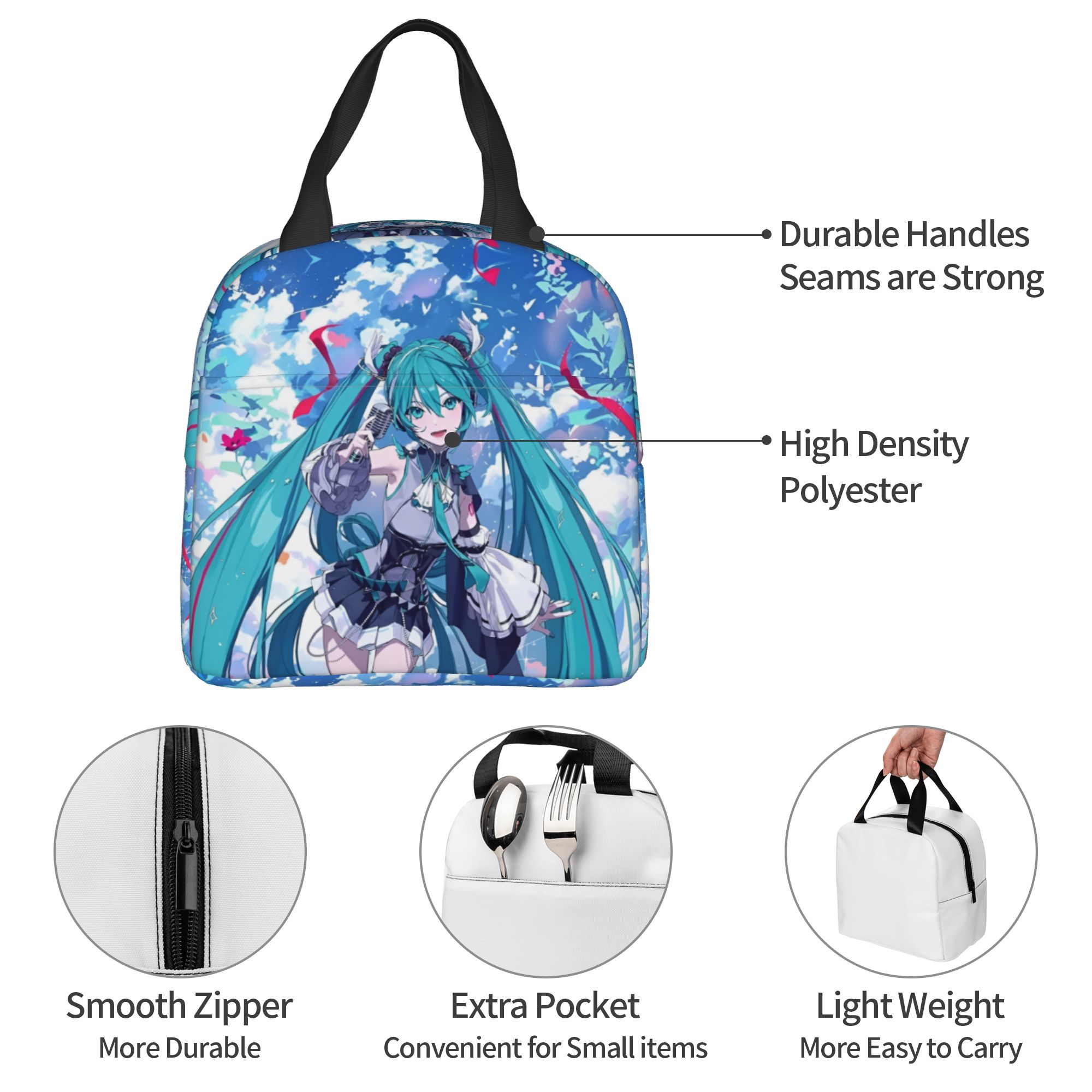 カスタム H-Hatsunes 断熱ランチバッグ Mikus - Travel Accessories 2022 のレビューと価格