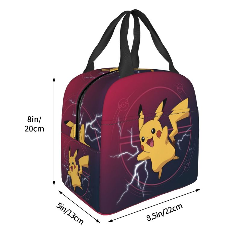 ポケモン P-ピカチュウ 断熱ランチバッグ 女性用 サンダー - Travel Accessories 2022 のレビューと価格