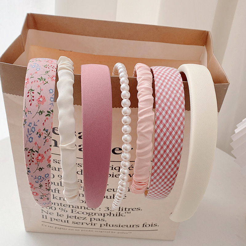 5/7 個セットファッション女性布ヘアバンド頭飾りヘッドバン - Travel Accessories In Bulk のレビューと価格