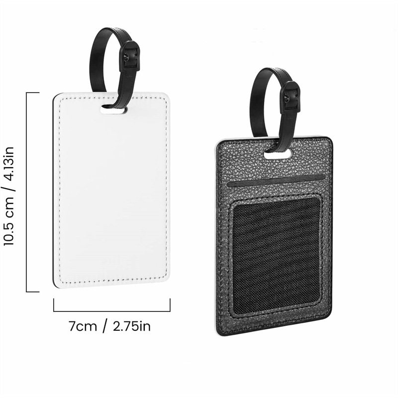 カスタマイズされた画像 Pu レザー荷物タグカスタマイズされ - Travel Accessories Personalised のレビューと価格