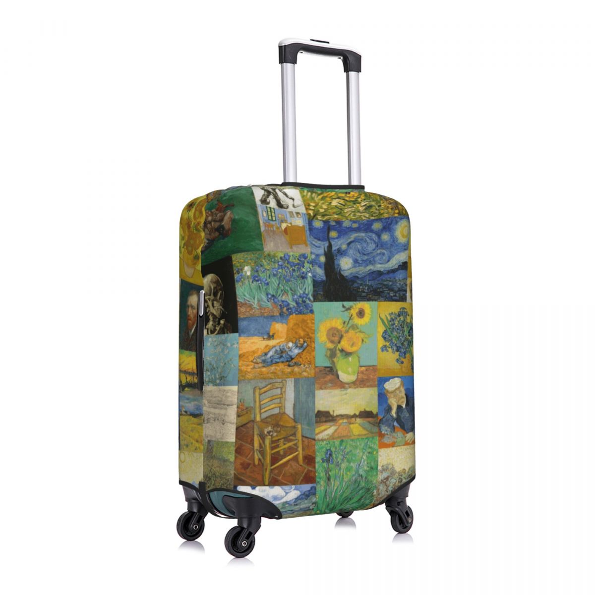 カスタム ヴィンセント・ヴァン・ゴッホ絵画コラージュ スーツ - Travel Van Accessories のレビューと価格