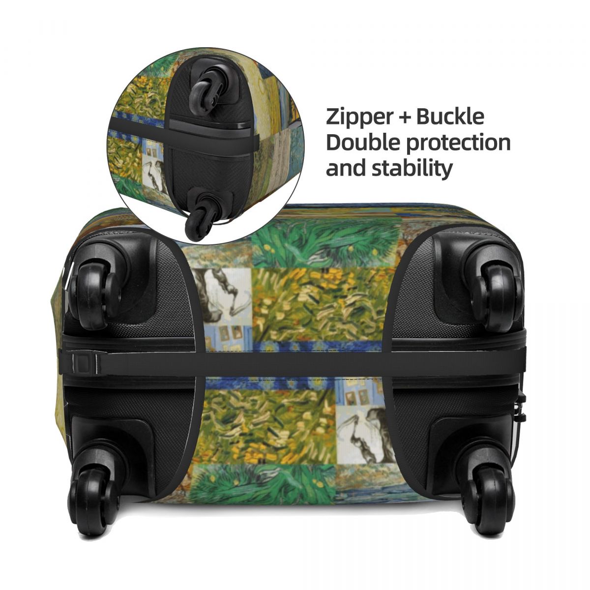 カスタム ヴィンセント・ヴァン・ゴッホ絵画コラージュ スーツ - Travel Van Accessories のレビューと価格