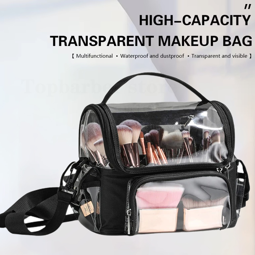 メイクブラシホルダーバックパックメイクアップアーティストトラ - Travel Accessories Organizer Bag のレビューと価格