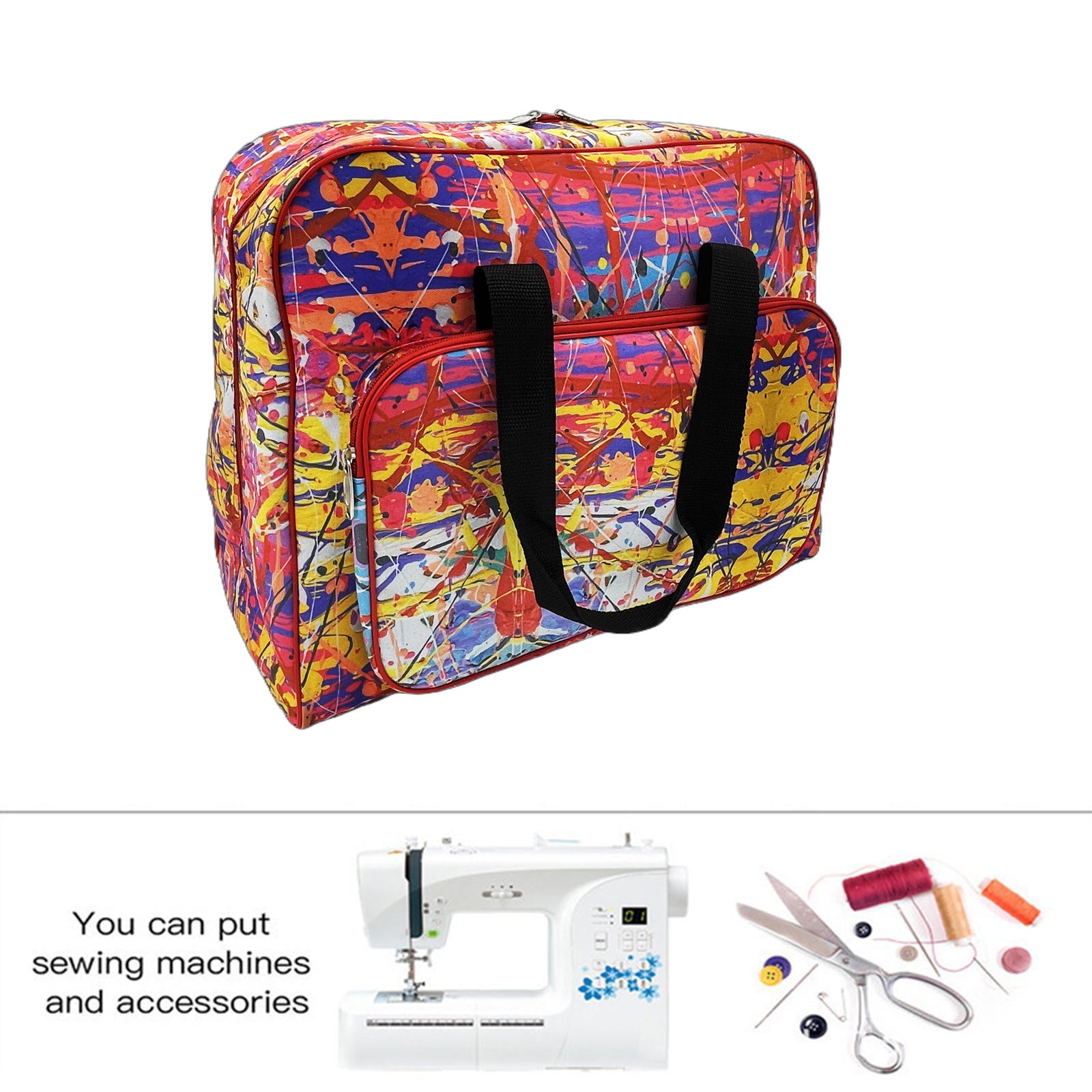 多機能ミシンキャリングケース,ミシンアクセサリーオーガナイザ - Travel Accessories Organizer Bag のレビューと価格