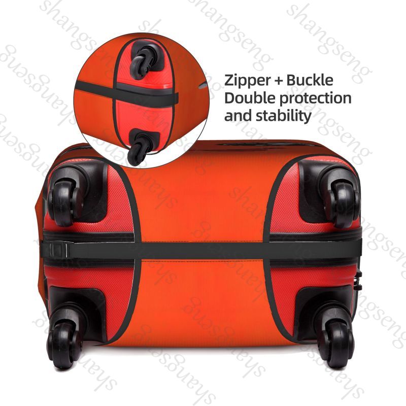 厚い弾性荷物保護カバージッパー付きスーツ 18-32 インチ - Quirky Travel Accessories のレビューと価格