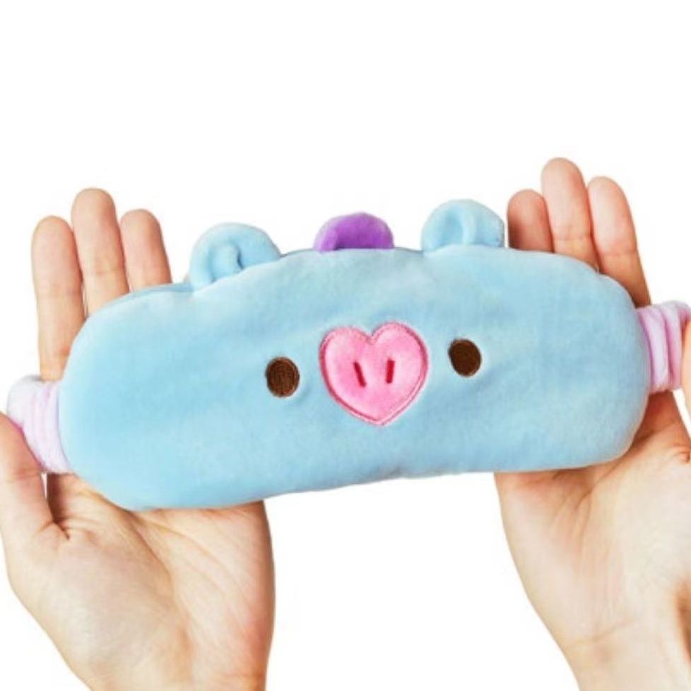 BT21漫画のかわいいぬいぐるみアイマスク カワイイ 男女兼 - Travel Accessories In Bulk のレビューと価格