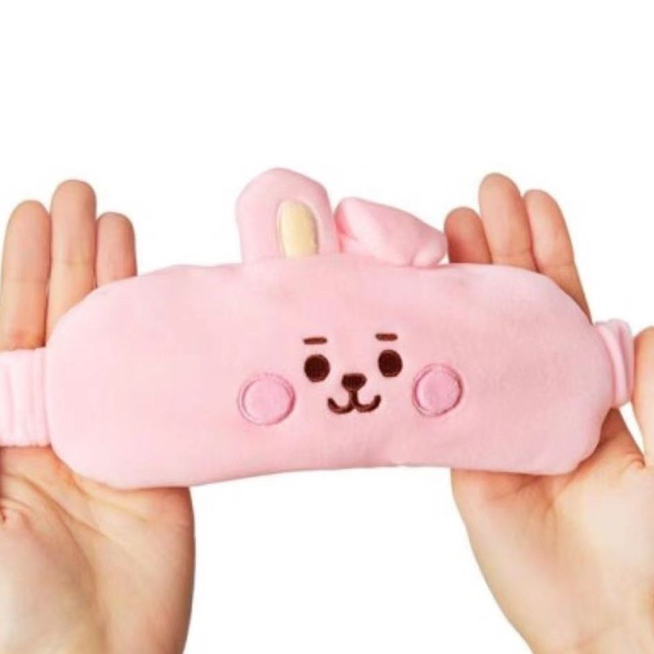 BT21漫画のかわいいぬいぐるみアイマスク カワイイ 男女兼 - Travel Accessories In Bulk のレビューと価格