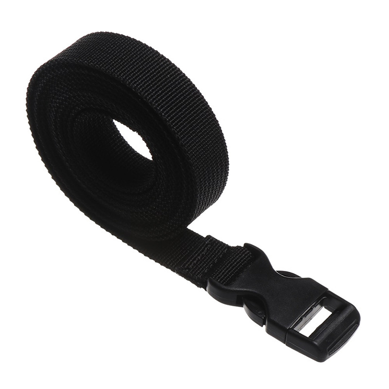 1PCトラベルタイドブラック耐久性ナイロンカーゴタイダウン荷 - Luggage Strap Belt のレビューと価格