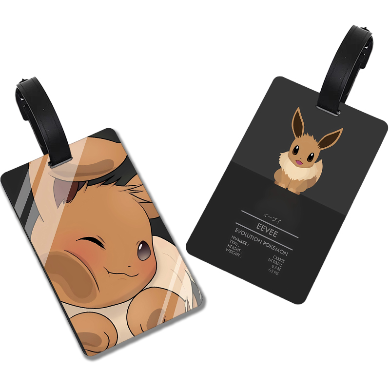 ポケモン漫画荷物タグかわいいプライバシー保護手荷物タグピカチ - It Travel Accessories のレビューと価格