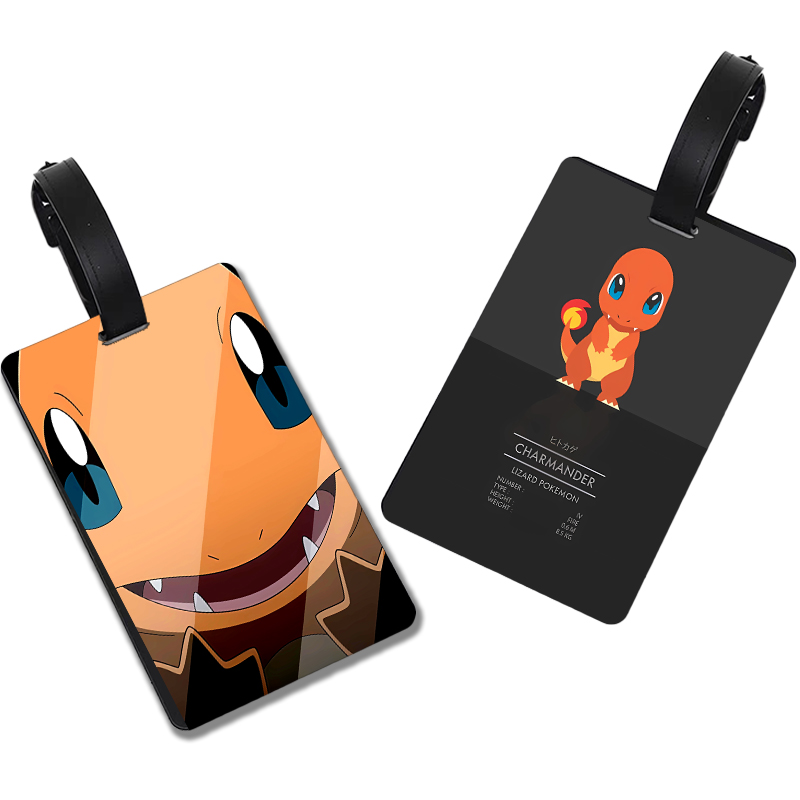ポケモン漫画荷物タグかわいいプライバシー保護手荷物タグピカチ - It Travel Accessories のレビューと価格