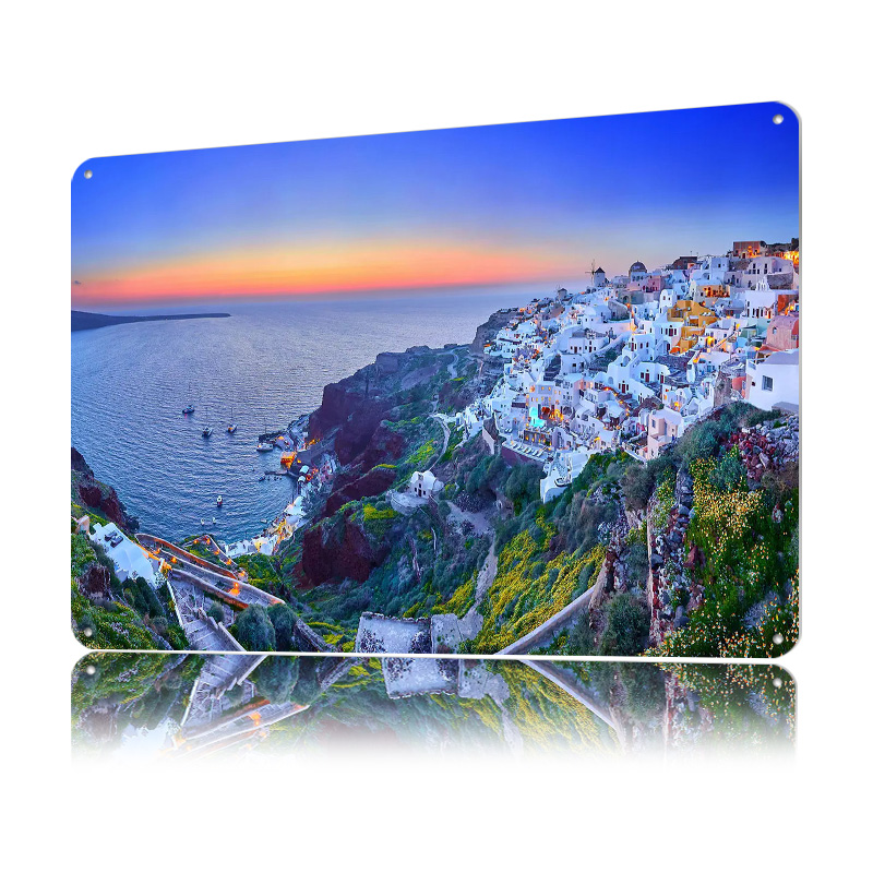 Sonatorini 旅行ギリシャプリントポスターカスタマイ - Travel Accessories Greece のレビューと価格
