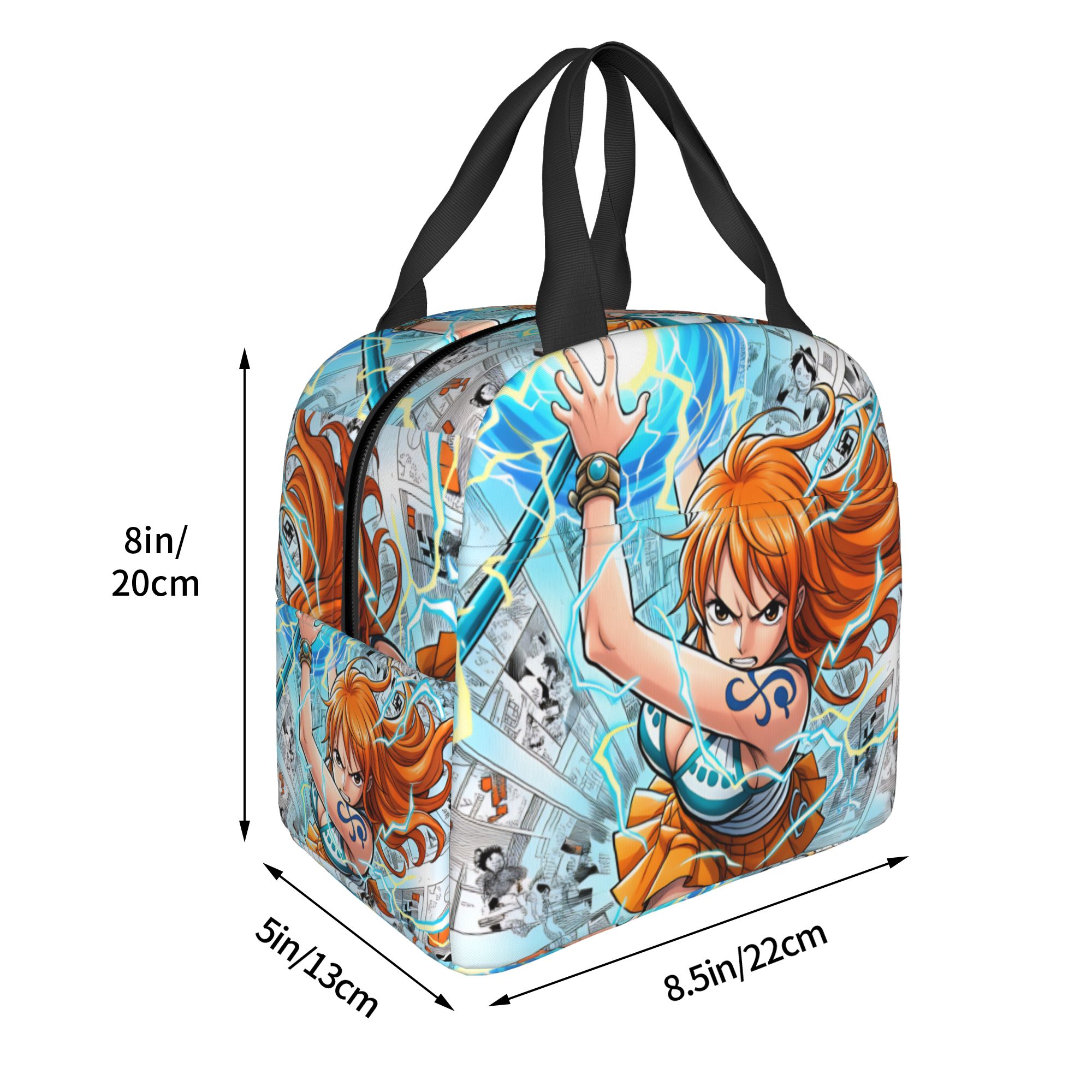 ワンピース ナミズ 断熱ランチバッグ 女性用 漏れ防止 漫画 - Travel Accessories 2022 のレビューと価格