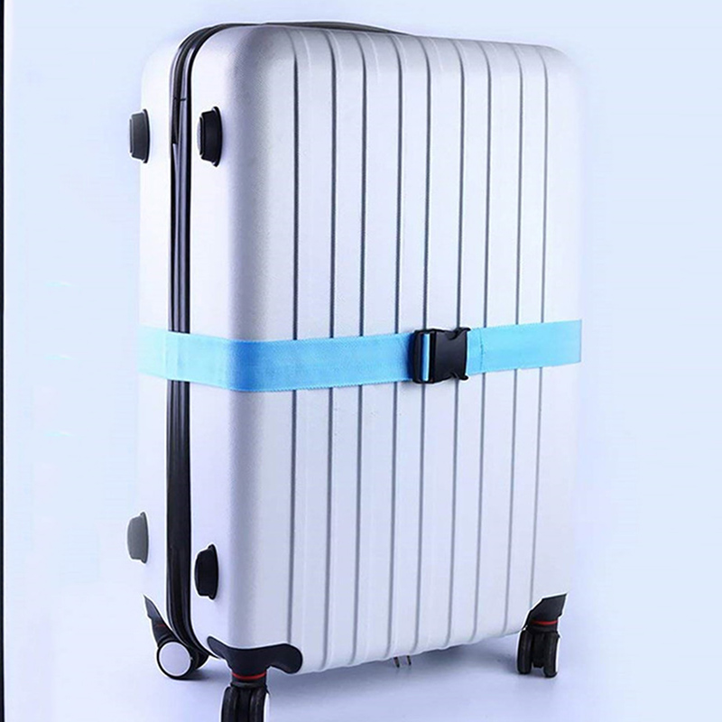 1 個ナイロン荷物ストラップ調節可能な旅行スーツケースバック - Luggage Strap Belt のレビューと価格