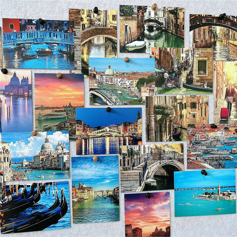 30 個 10x14 センチメートル旅行風景写真ポストカード - Travel Z のレビューと価格