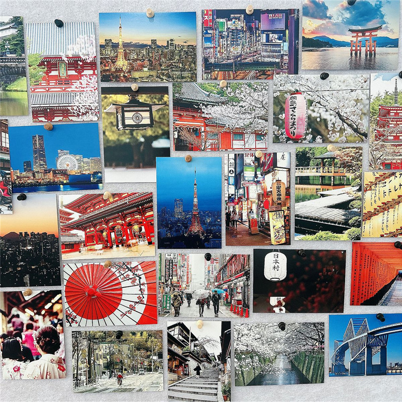 30 個 10x14 センチメートル旅行風景写真ポストカード - Travel Z のレビューと価格