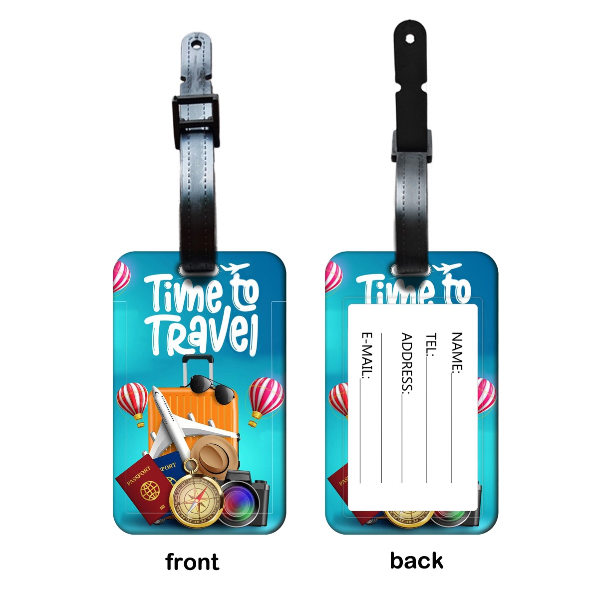 トラベルスタイル荷物タグ男性女性旅行荷物ラベルクラシックスー - It Travel Accessories のレビューと価格