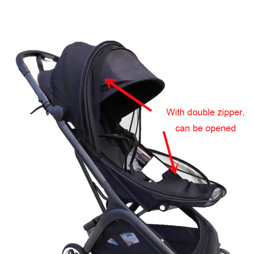 ベビーカー蚊帳バガブー蝶アリバギー昆虫ネット折りたたみジッパ - Travel Accessories For 2 Year Old のレビューと価格