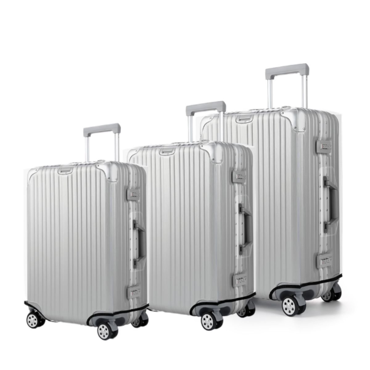 厚みのあるクリアな荷物カバープロテクター、18インチ、20イ - Travel Accessories 2022 のレビューと価格