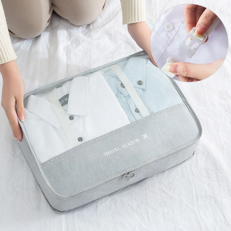 旅行用衣類収納バッグファッション防水衣類仕分けオーガナイザー - Travel Accessories Organizer Bag のレビューと価格