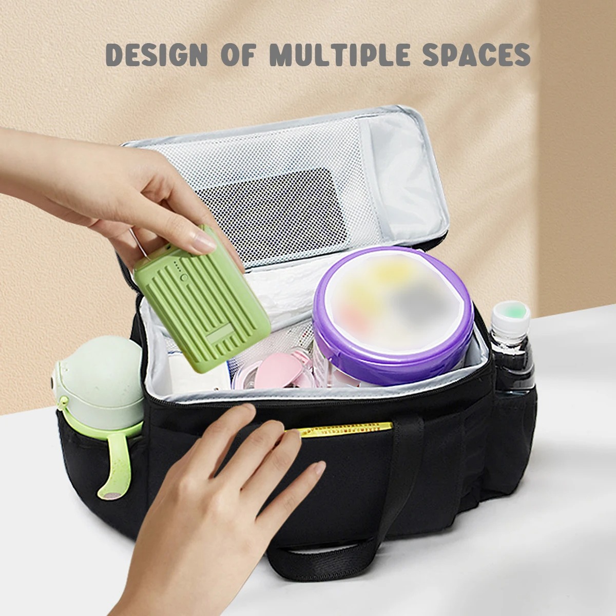 ベビーカーオーガナイザーバッグ ママ 大容量 トラベルハンギ - Travel Accessories For 2 Year Old のレビューと価格