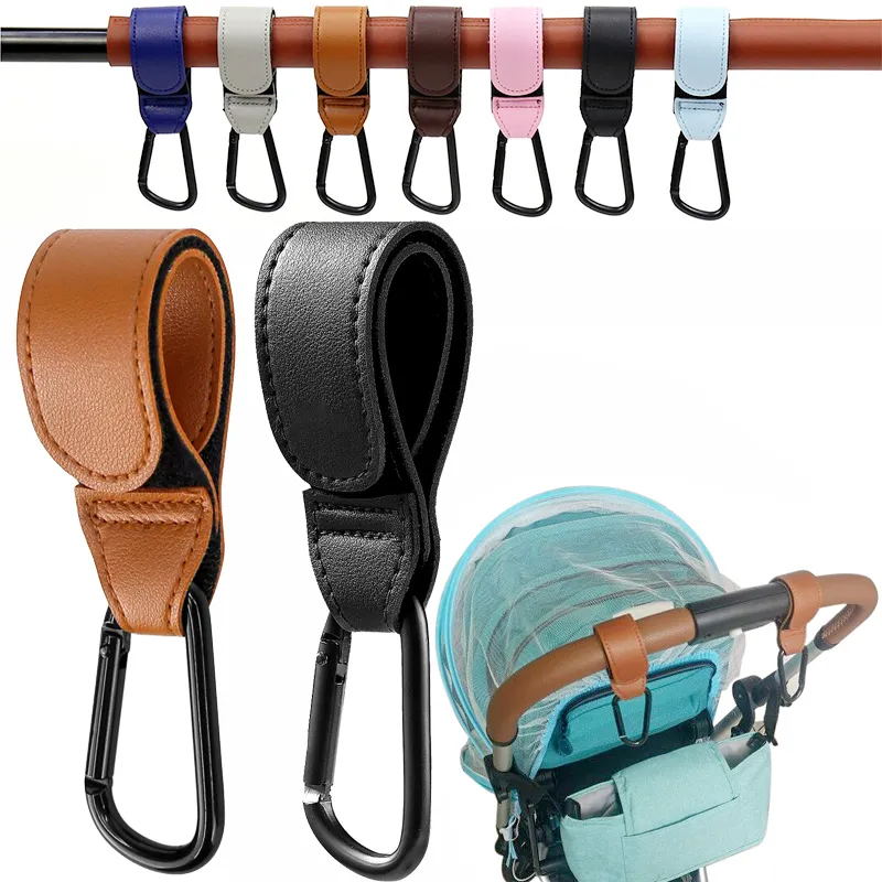 ベビーカーフックファッションPUレザー調節可能なベビーカーフ - Travel Accessories For 10 Year Old Girl のレビューと価格