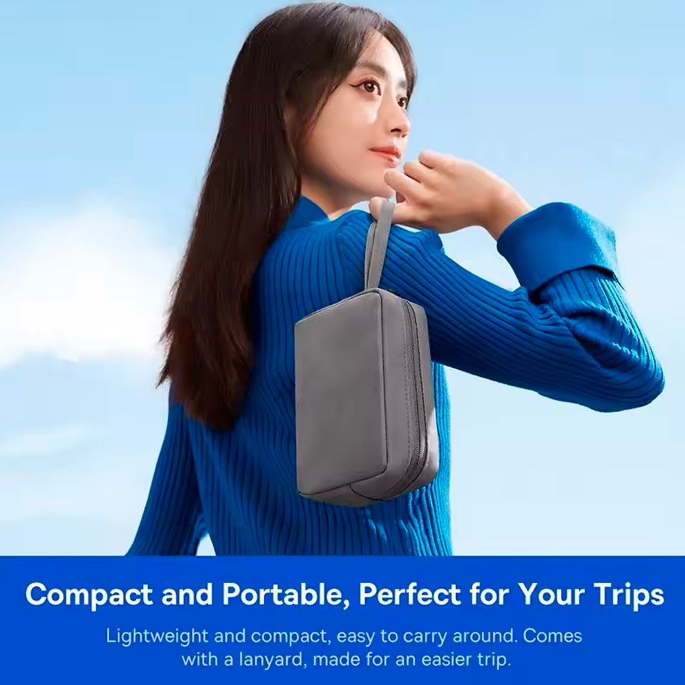 携帯電話防水バッグ旅行用充電器ケーブル収納ケース iPhon - Travel Accessories Organizer Bag のレビューと価格