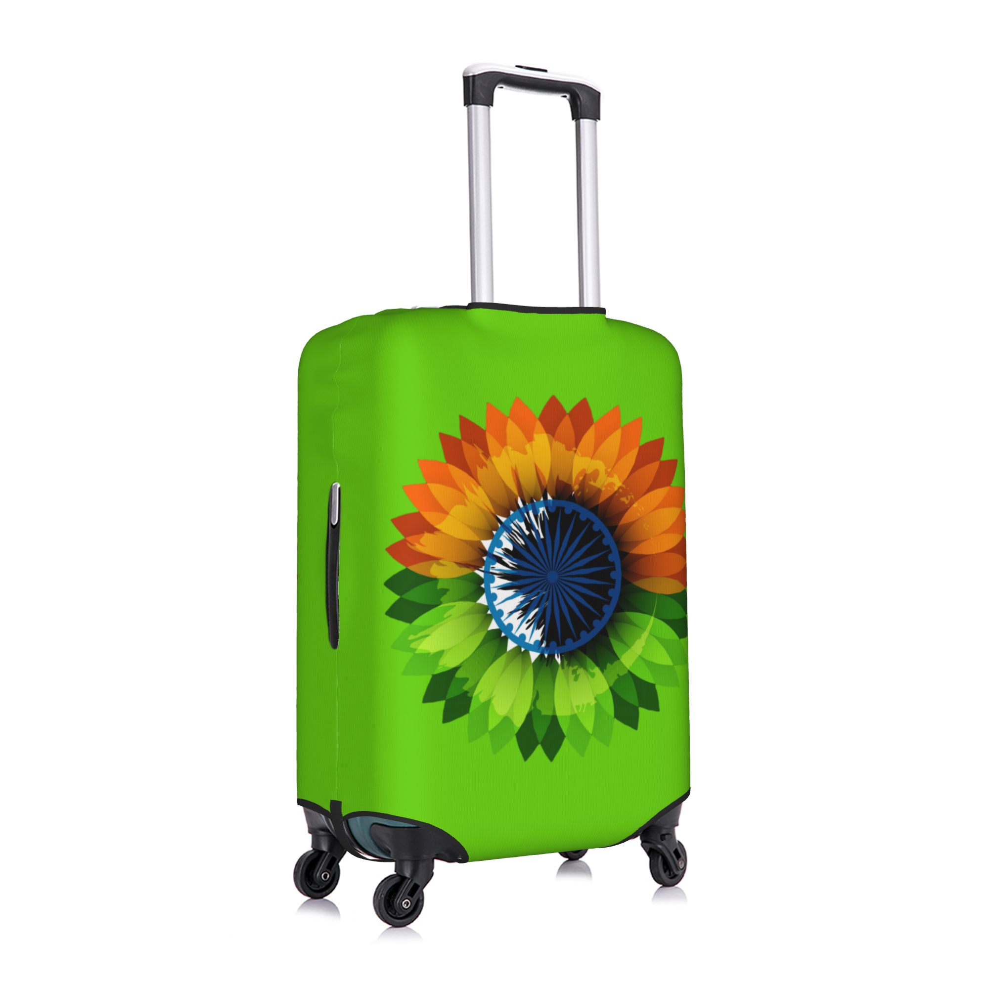 インド愛国スーツケースカバー 洗えるインド国旗 トラベルラゲ - Travel Accessories India のレビューと価格